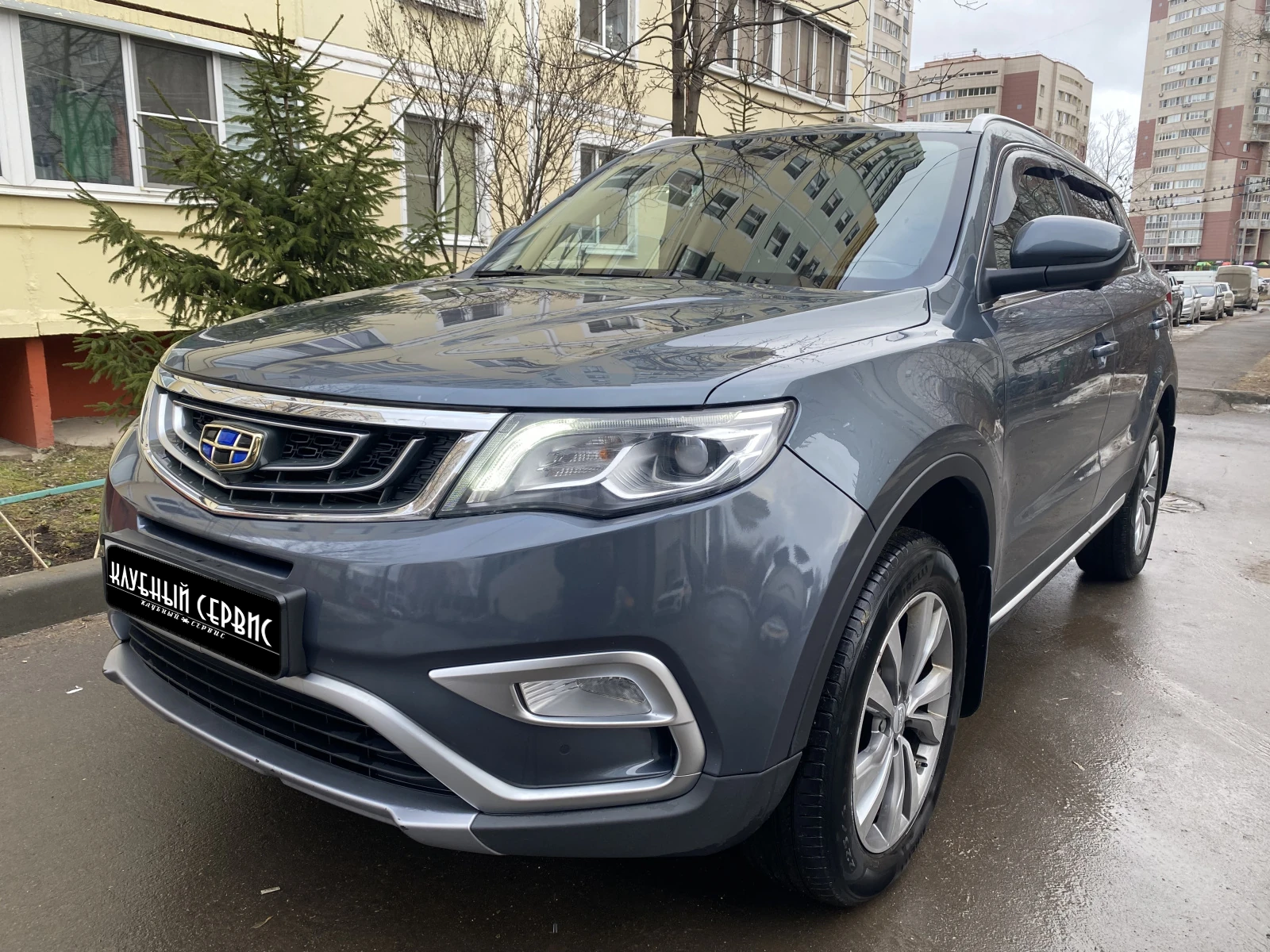 Geely Atlas, 2019г, передний привод, автомат