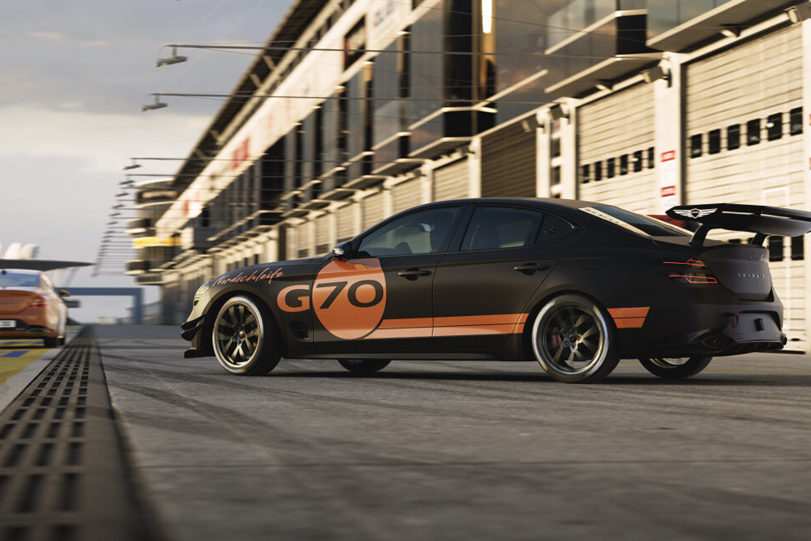 Суперседан вдохновленный Nurburgring от Genesis!