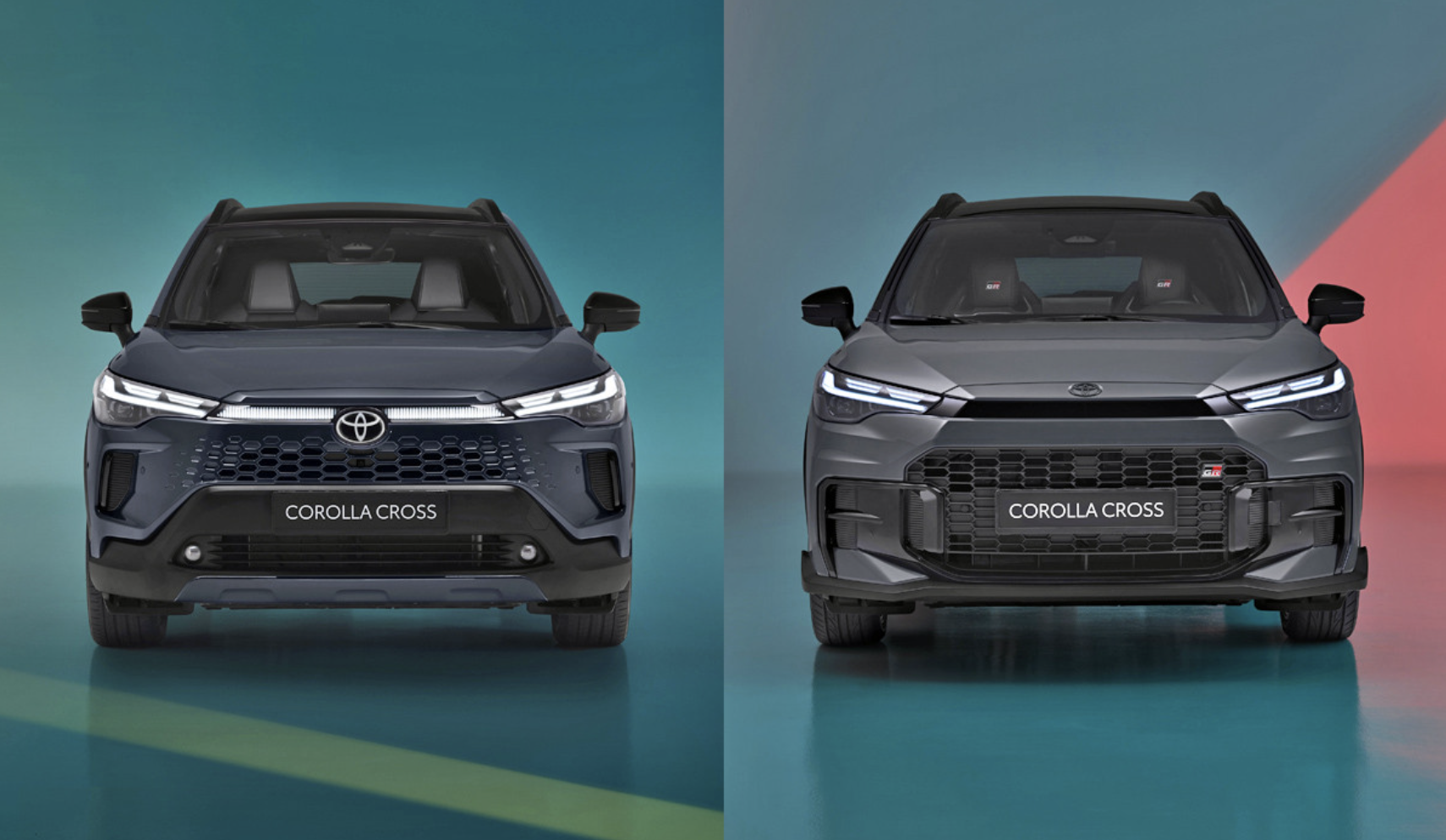 Toyota Corolla Cross - рестайлинг для европейского рынка.