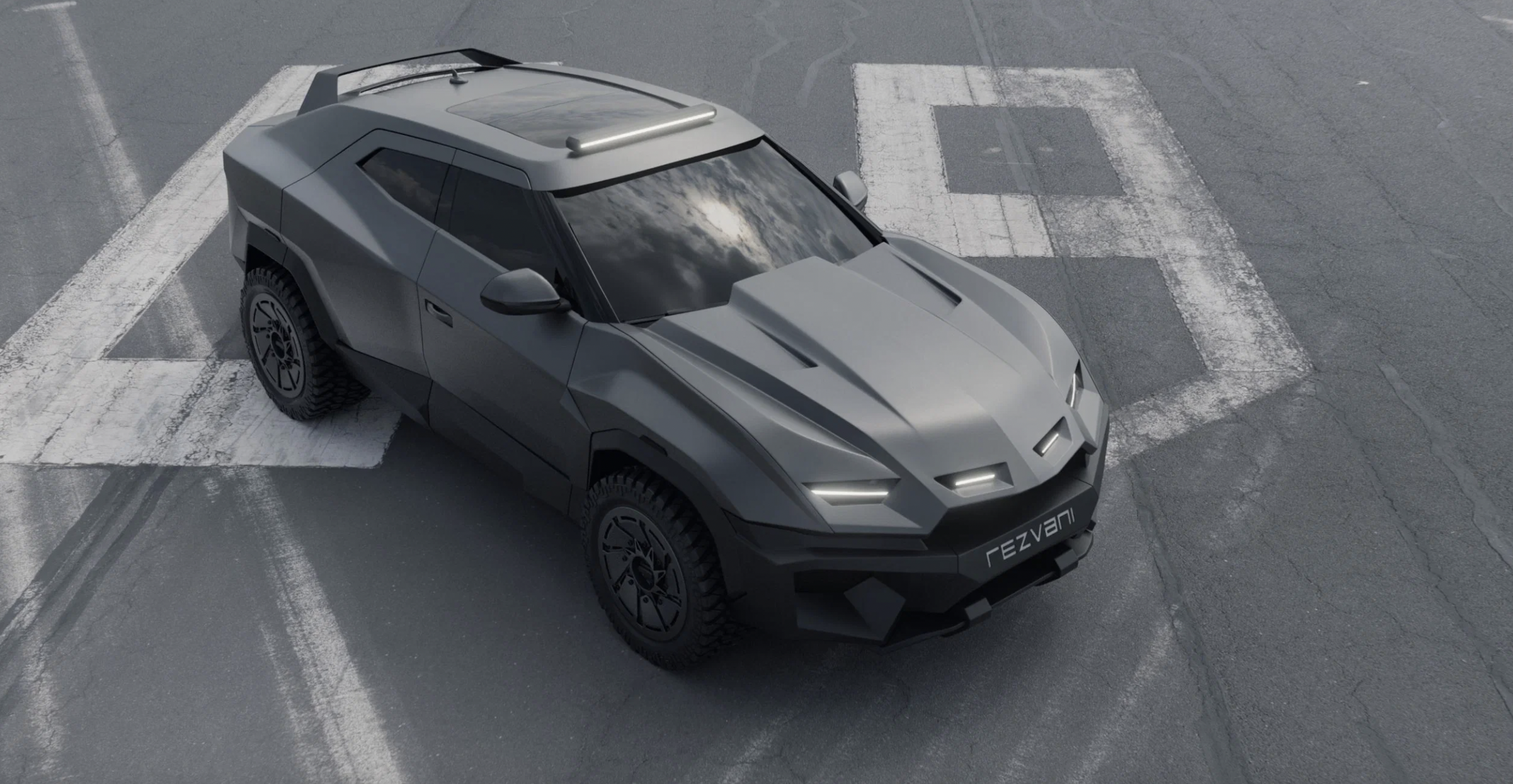 Rezvani создали Бэтмобиль на базе Lamborghini Urus!