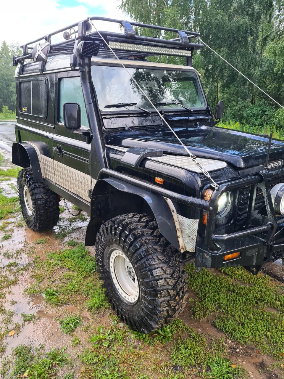 Land Rover Defender, 2006г, полный привод, механика