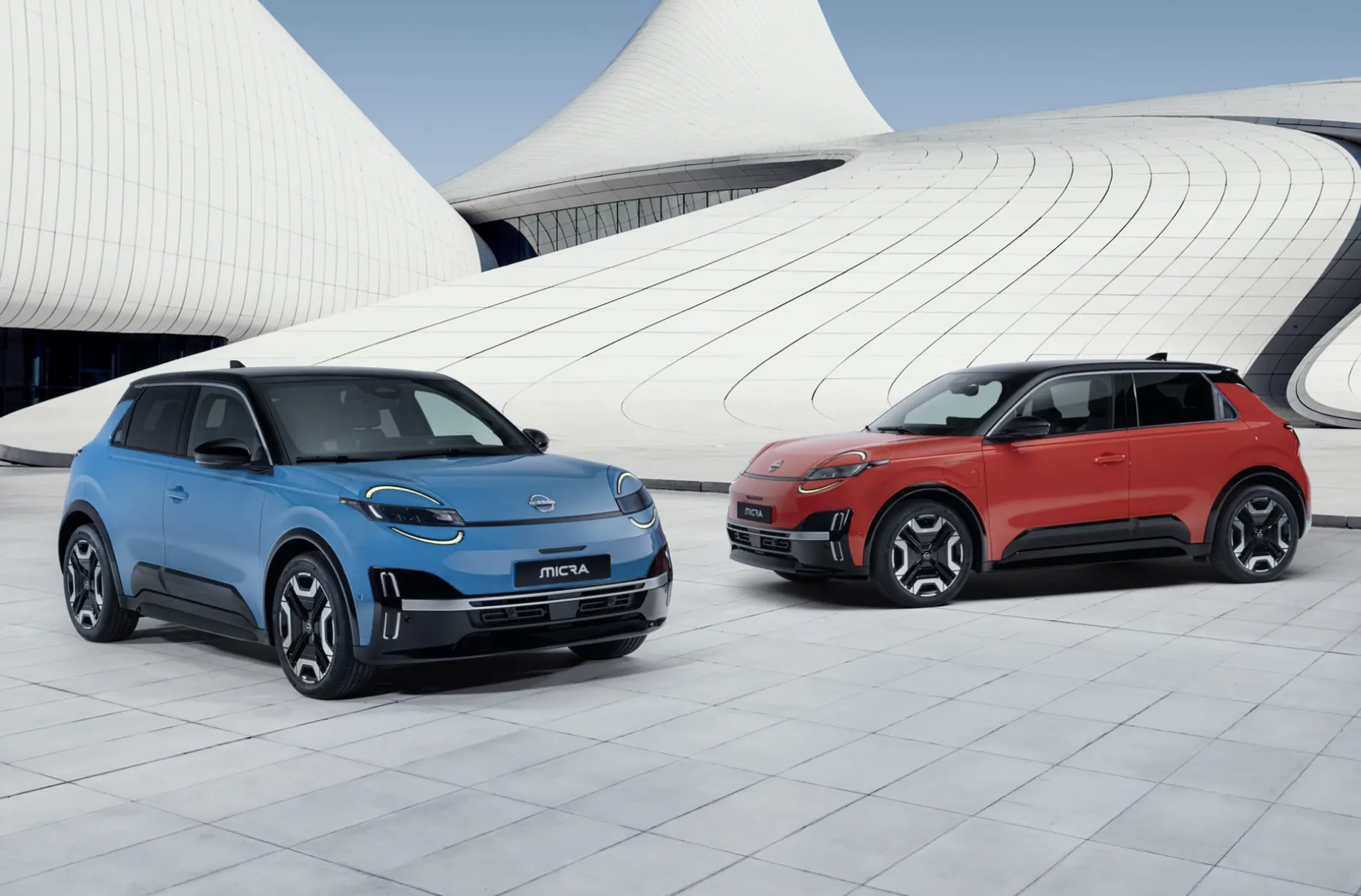 Новый Nissan Micra - очень похож на Renault 5 E-Tech.