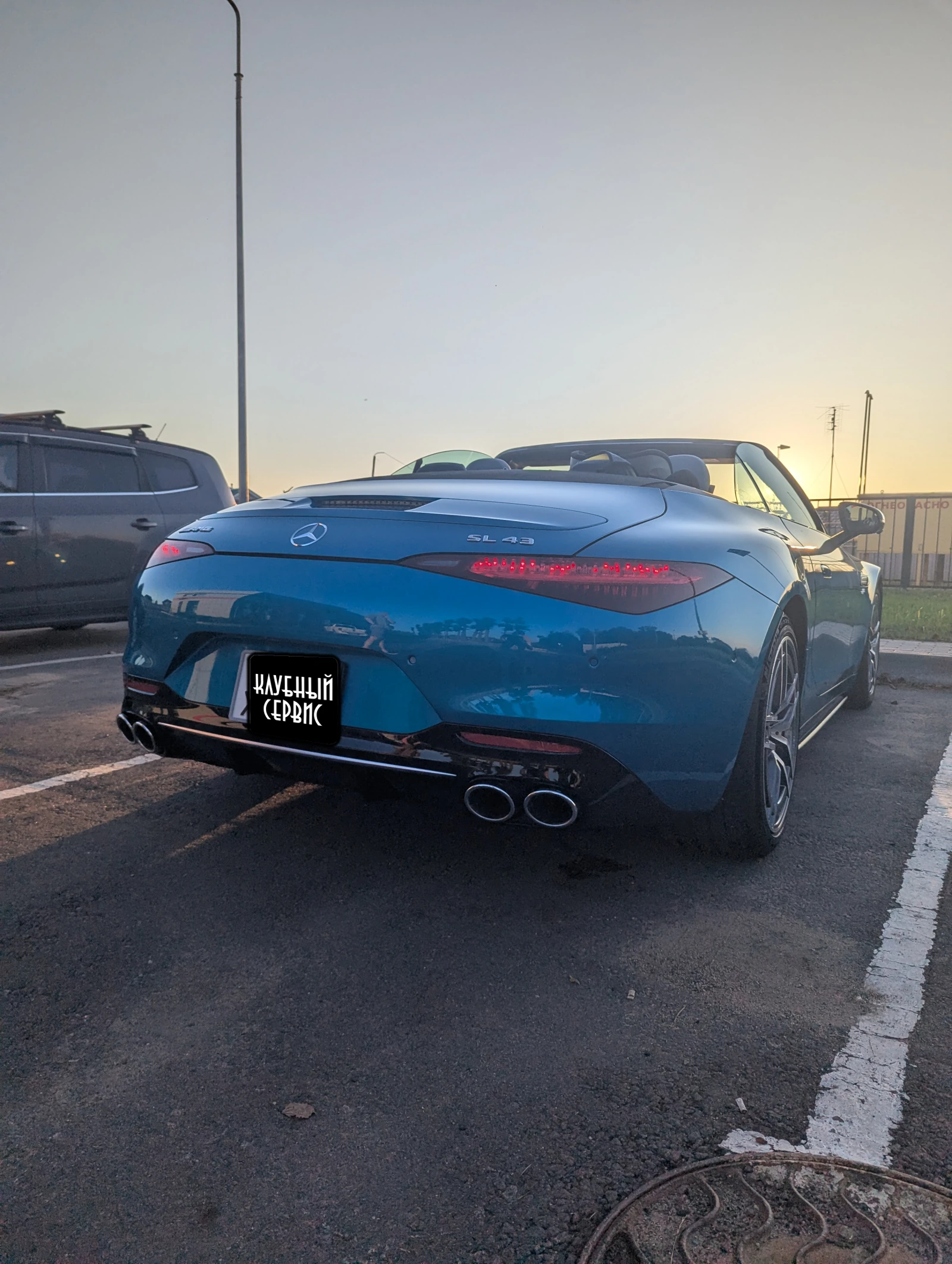 Mercedes-Benz SL-Класс AMG, 2022г, задний привод, автомат