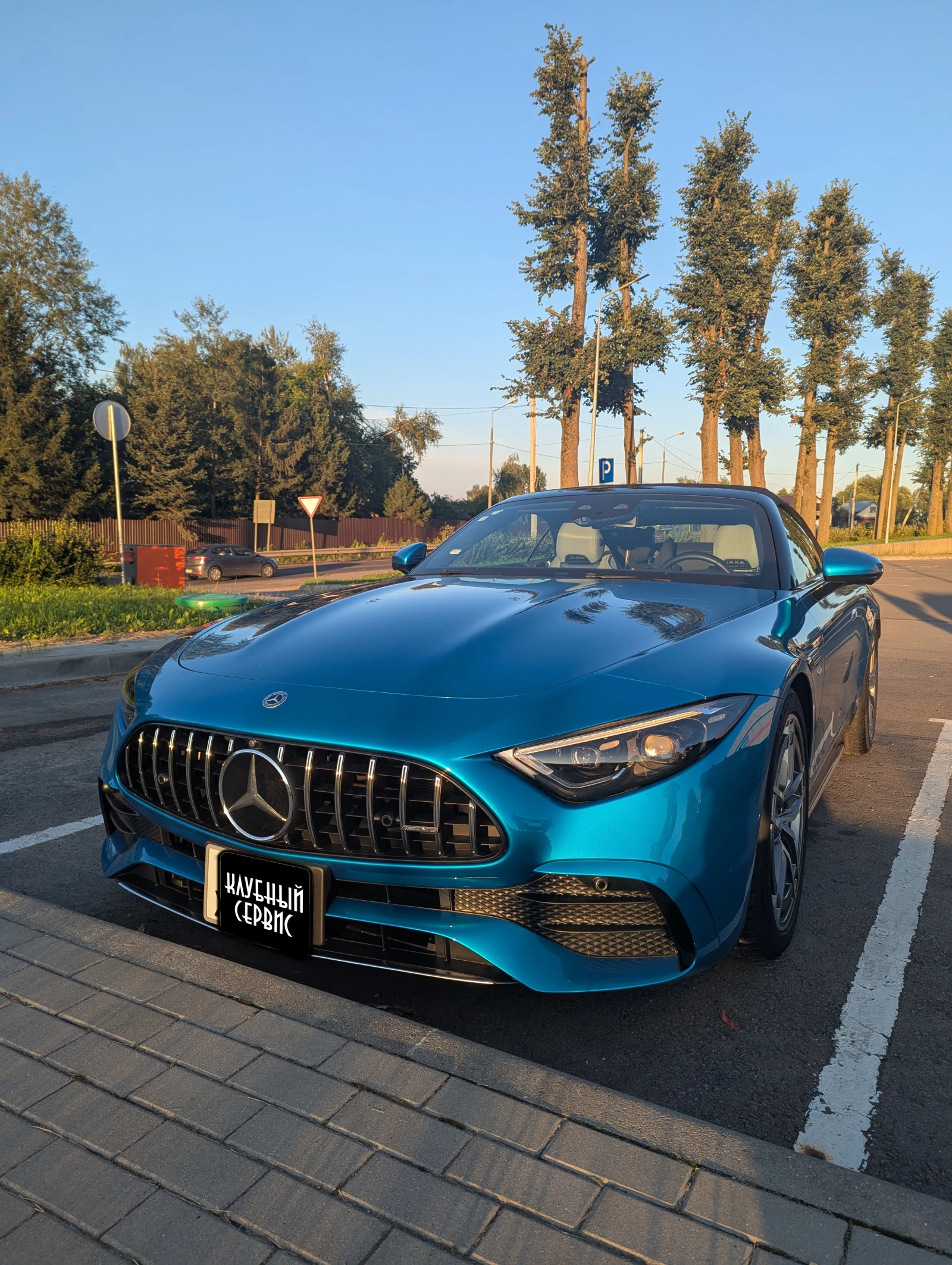 Mercedes-Benz SL-Класс AMG, 2022г, задний привод, автомат