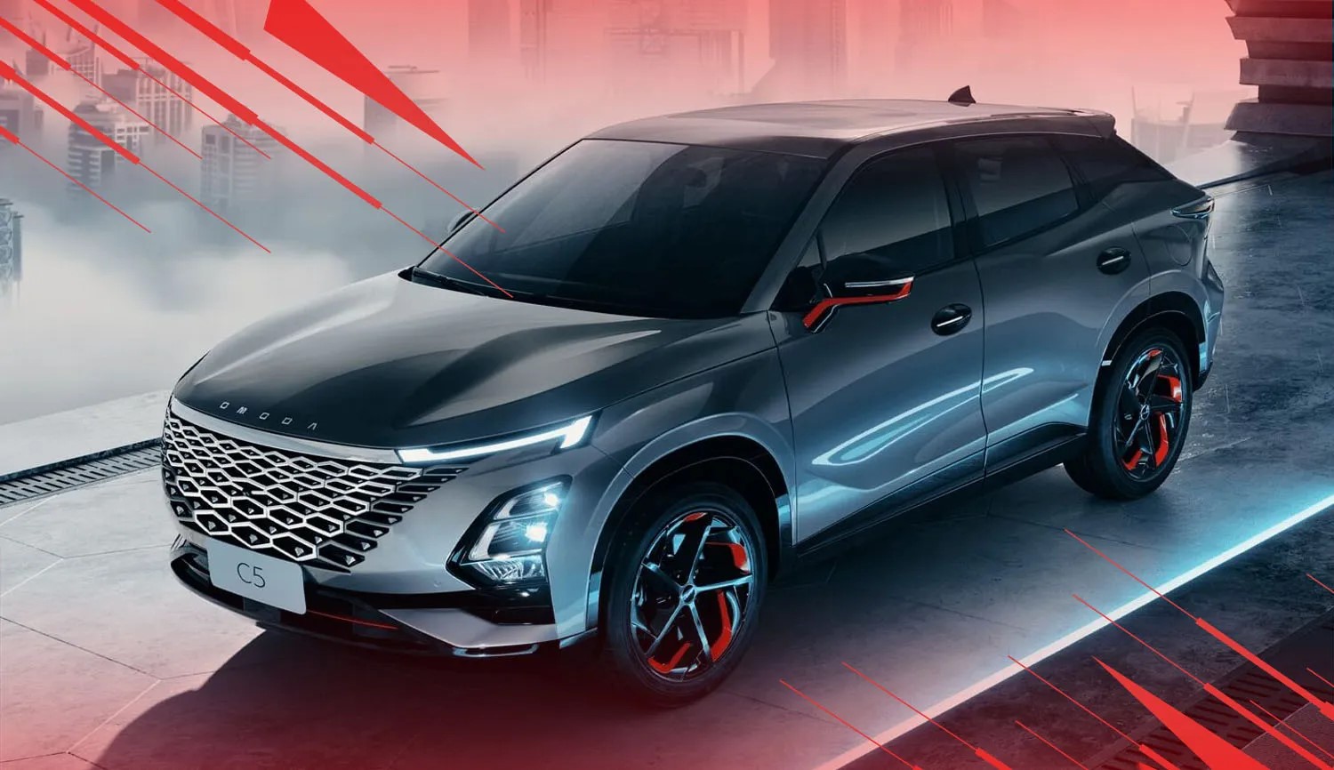 Omoda снизила цены на свои кроссоверы C5 и C7 в России.