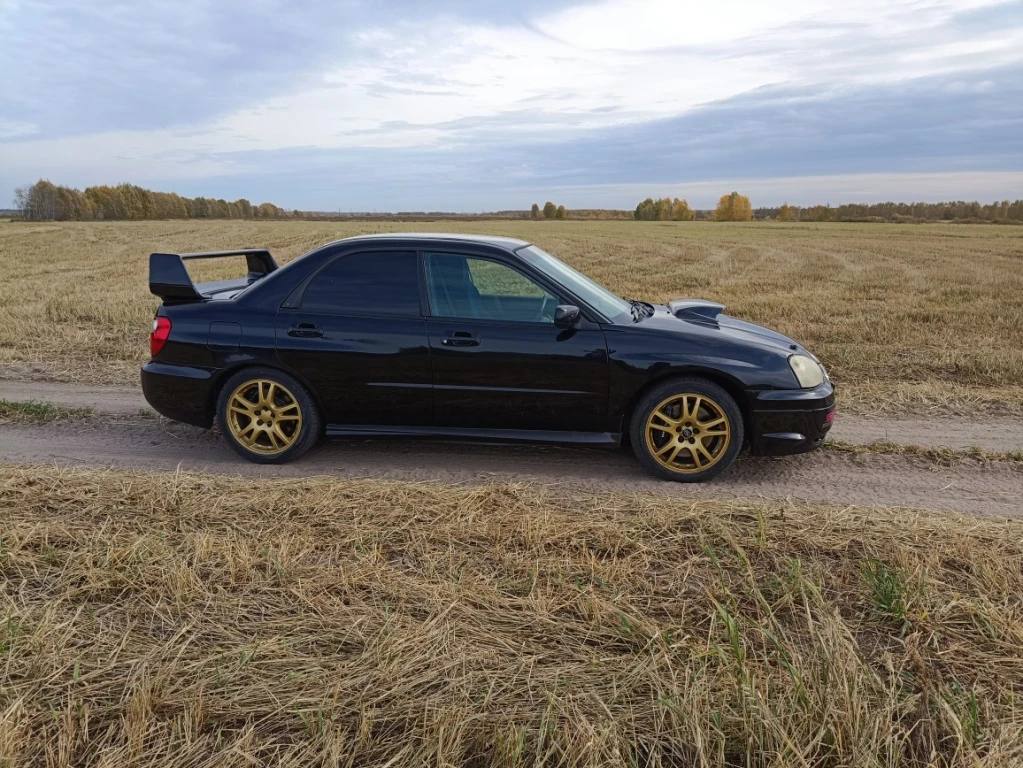 Subaru Impreza WRX STi, 2002г, полный привод, механика