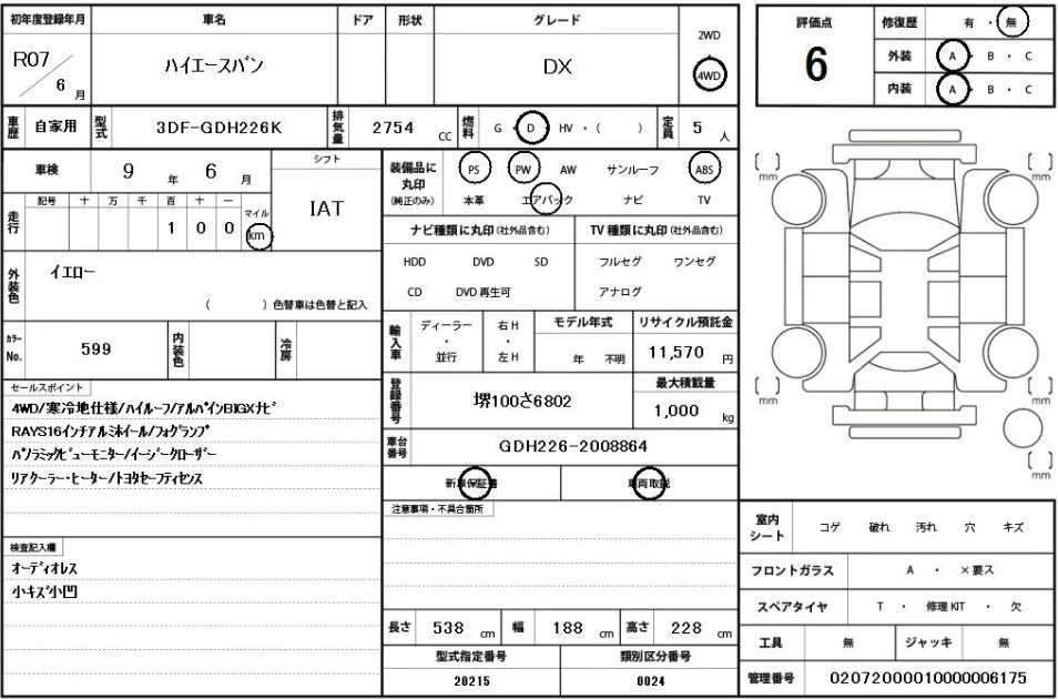 Toyota HiAce, 2025г, полный привод, автомат