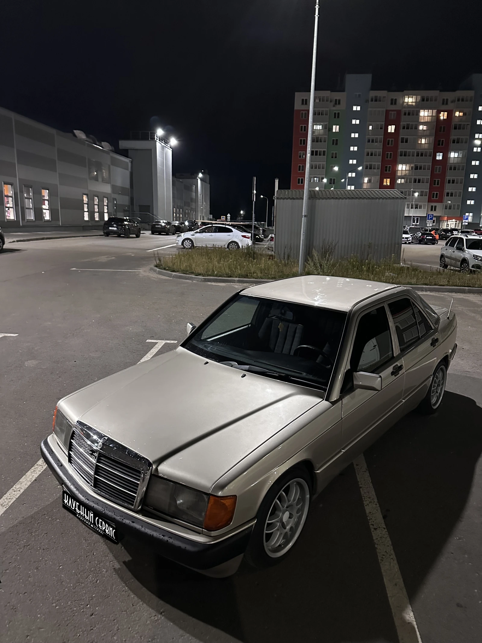 Mercedes-Benz 190 (W201), 1989г, задний привод, автомат