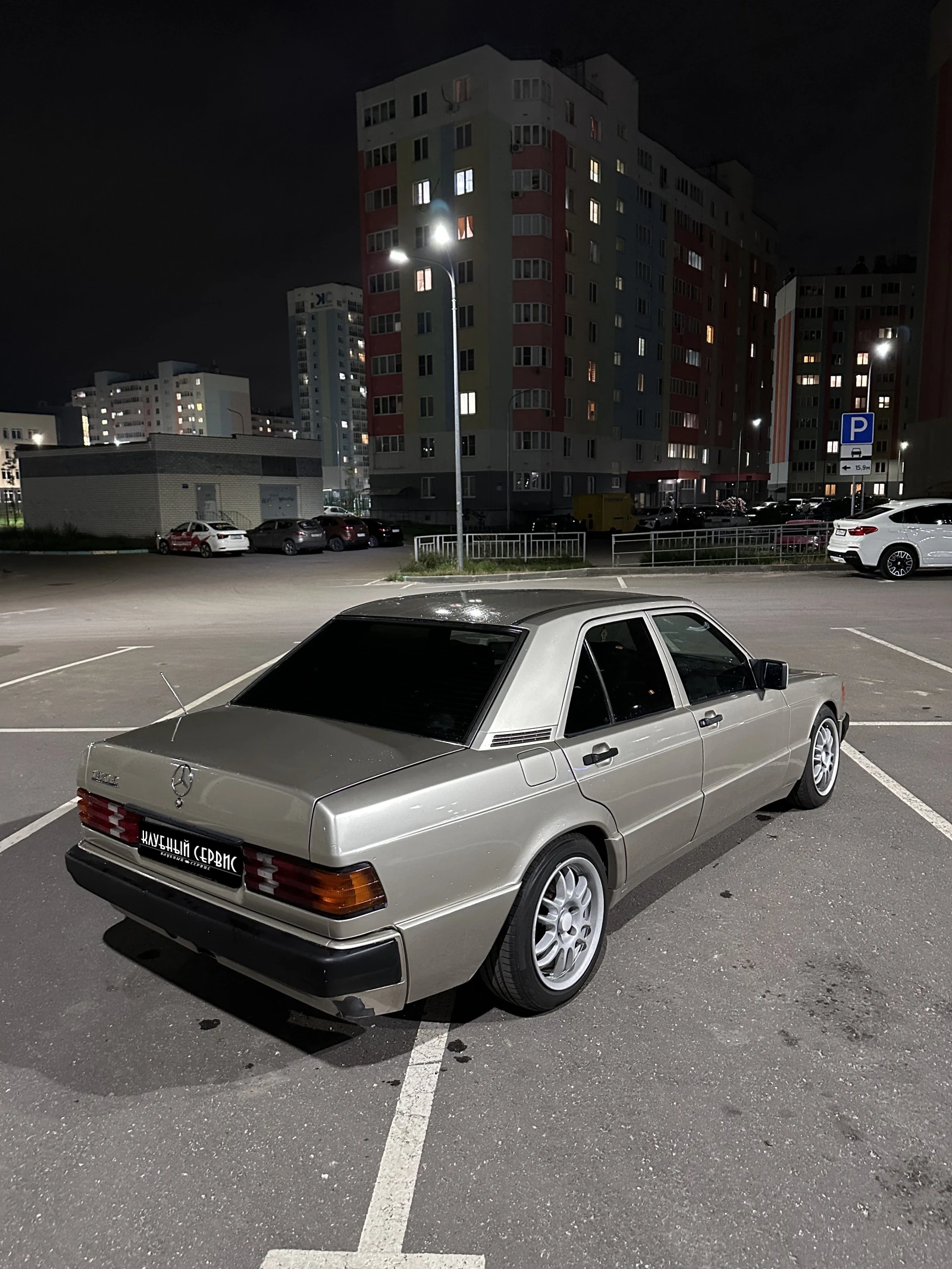 Mercedes-Benz 190 (W201), 1989г, задний привод, автомат