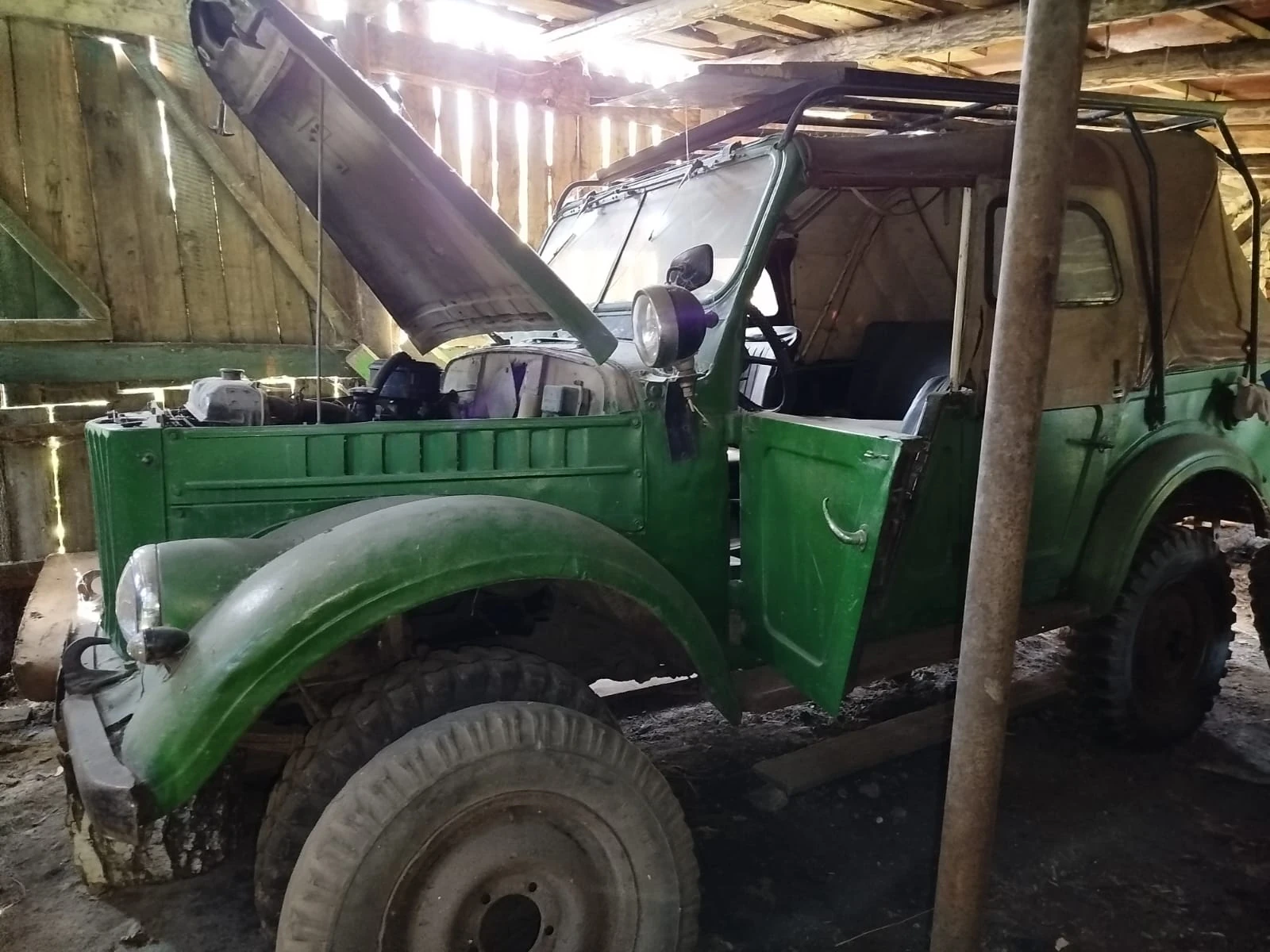 ГАЗ 69, 1972г, полный привод, механика