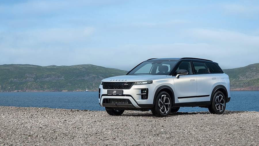 В России стартовали продажи Jaecoo J7,выполненного в стиле Range Rover.