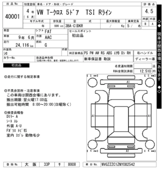 Volkswagen T-Cross, 2022г, передний привод, робот