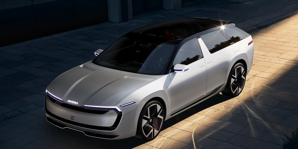 Skoda показала концепт Vision O, который вскоре станет серийной Octavia.