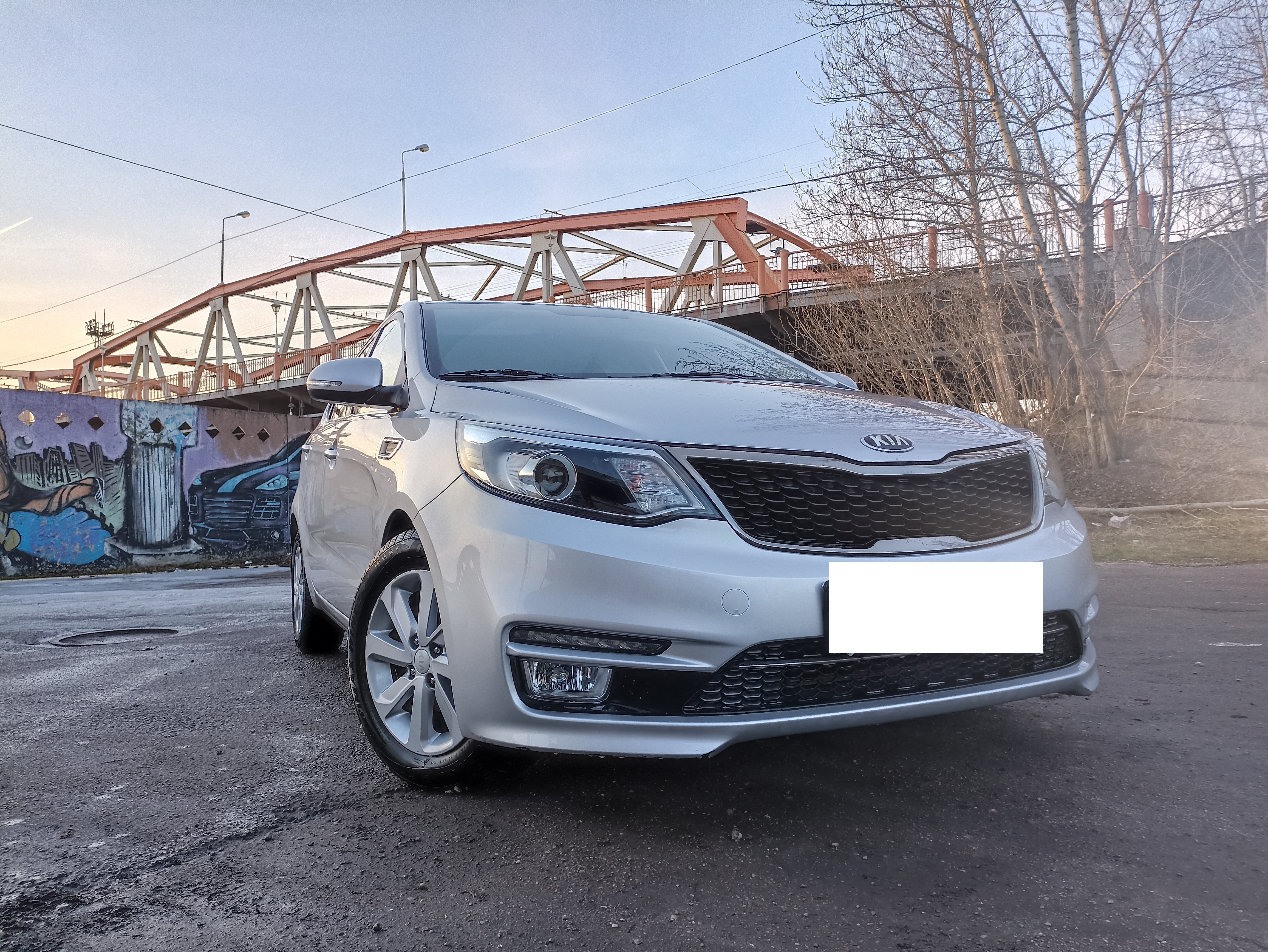 Kia Rio, 2015г, передний привод, механика