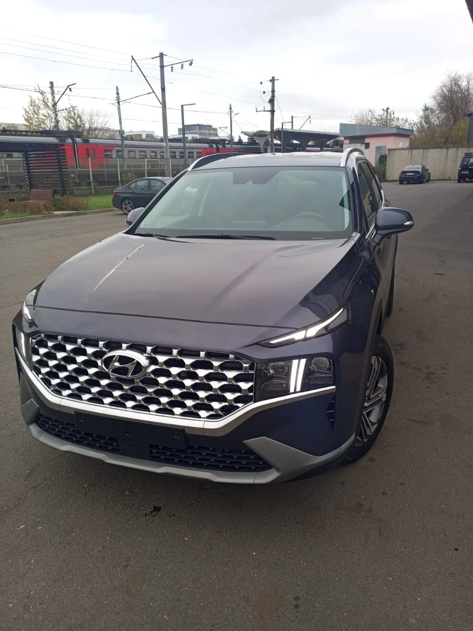 Hyundai Santa Fe, 2020г, полный привод, робот