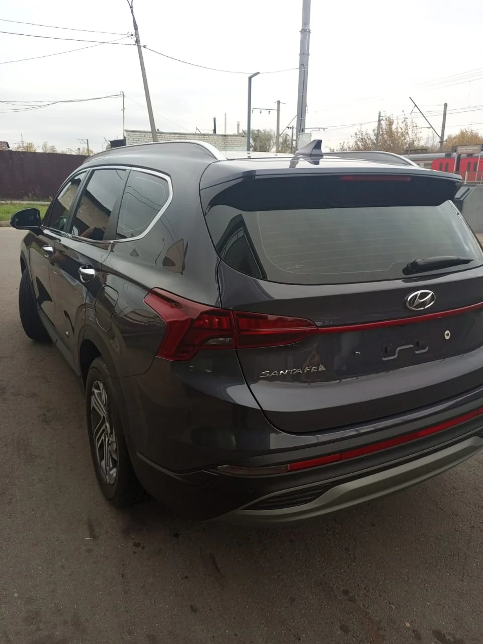 Hyundai Santa Fe, 2020г, полный привод, робот