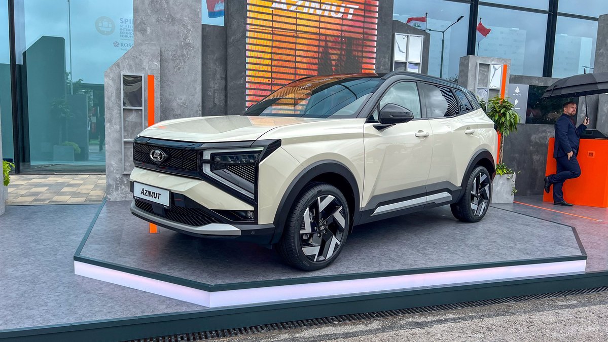 Кроссовер Lada Azimut одержал убедительную победу в Национальной премии «Лучший промышленный дизайн России — 2025»