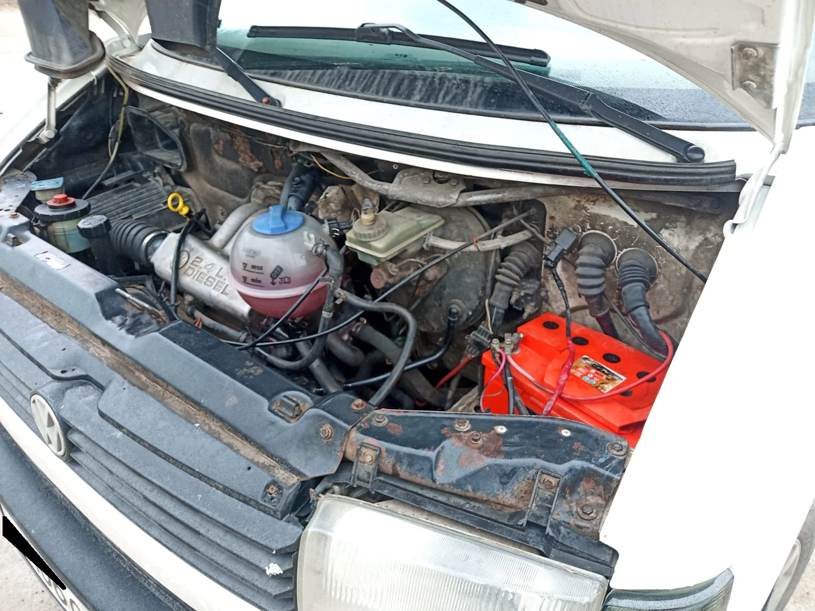 Volkswagen Transporter, 1994г, передний привод, механика