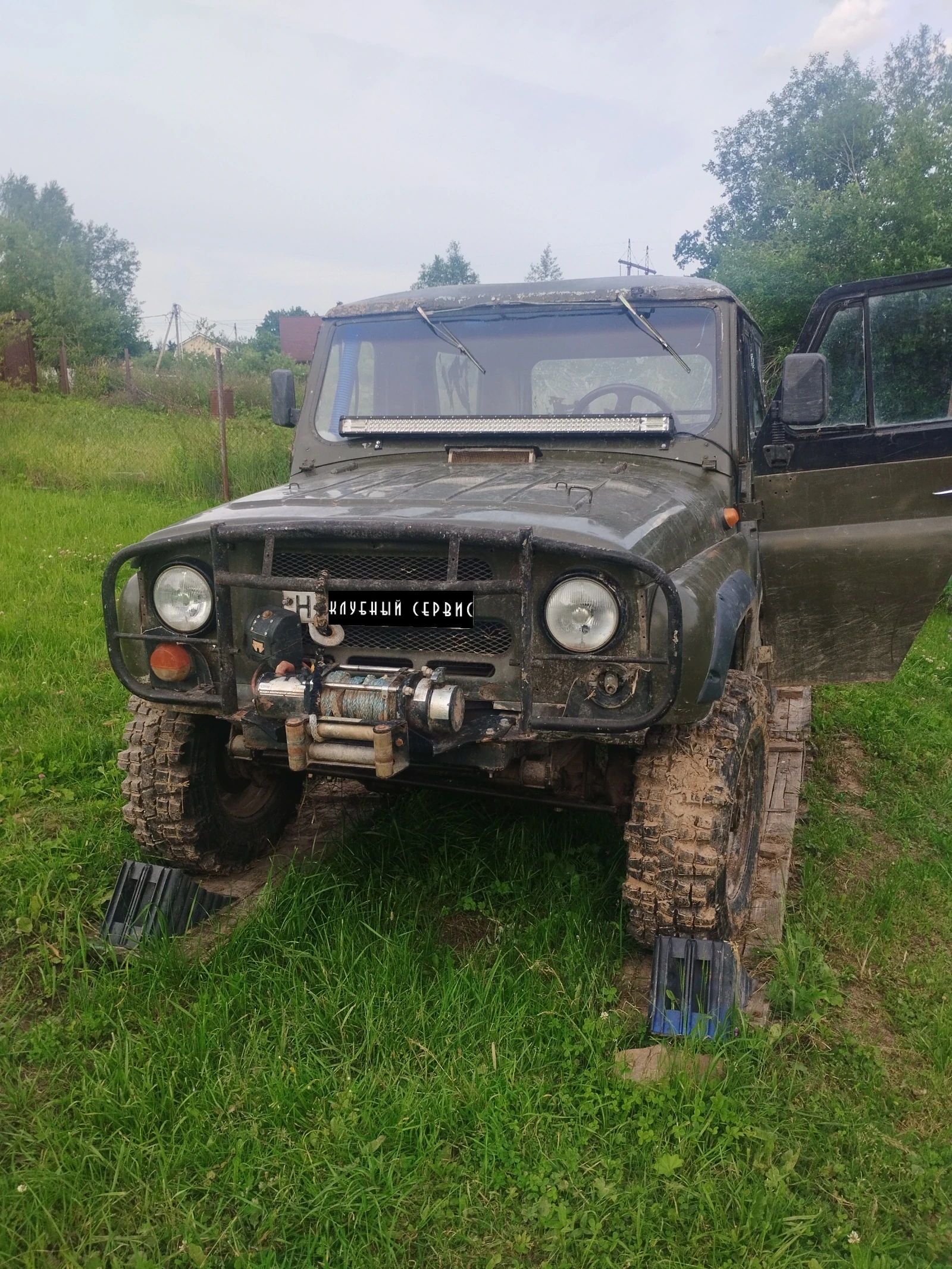 УАЗ 469, 1976г, полный привод, механика