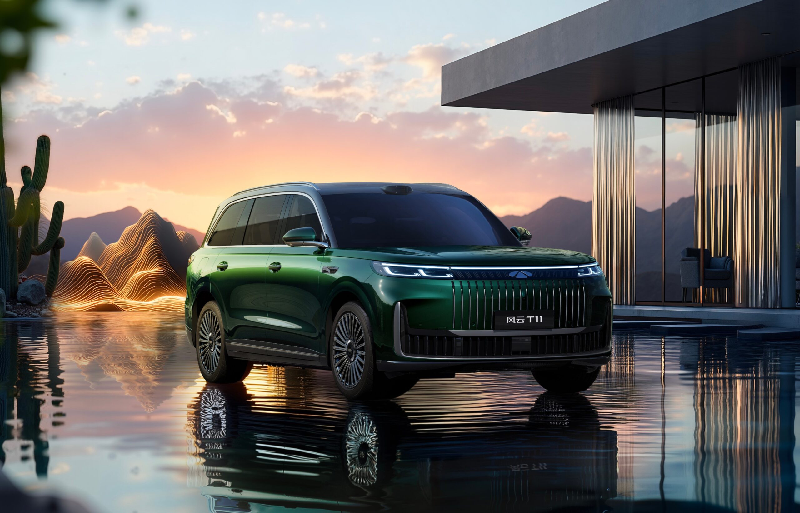 Chery выпустила флагманский кроссовер Fulwin T11.