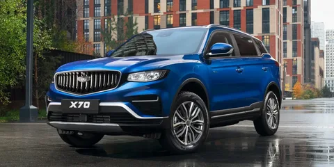 Belgee представил полноприводные версии обновленного кроссовера X70.