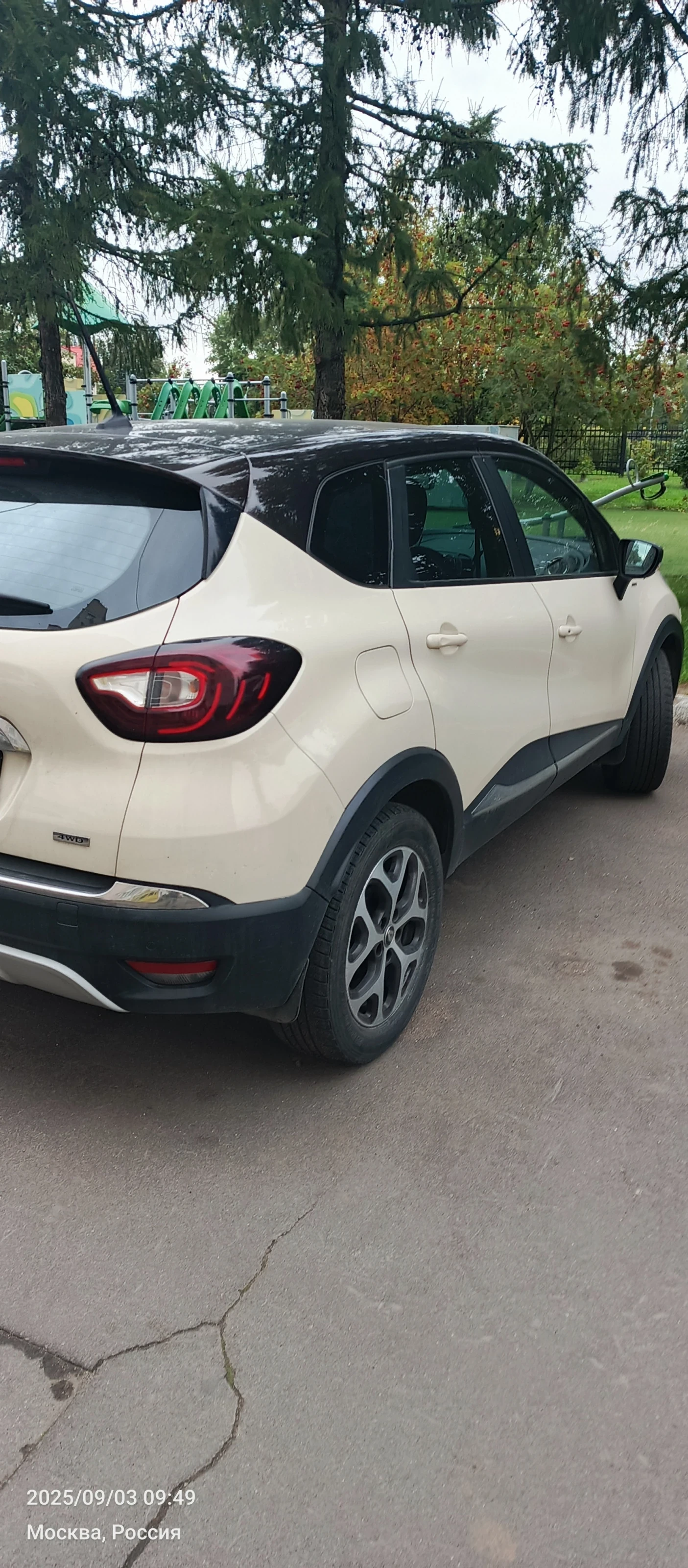 Renault Kaptur, 2017г, полный привод, автомат