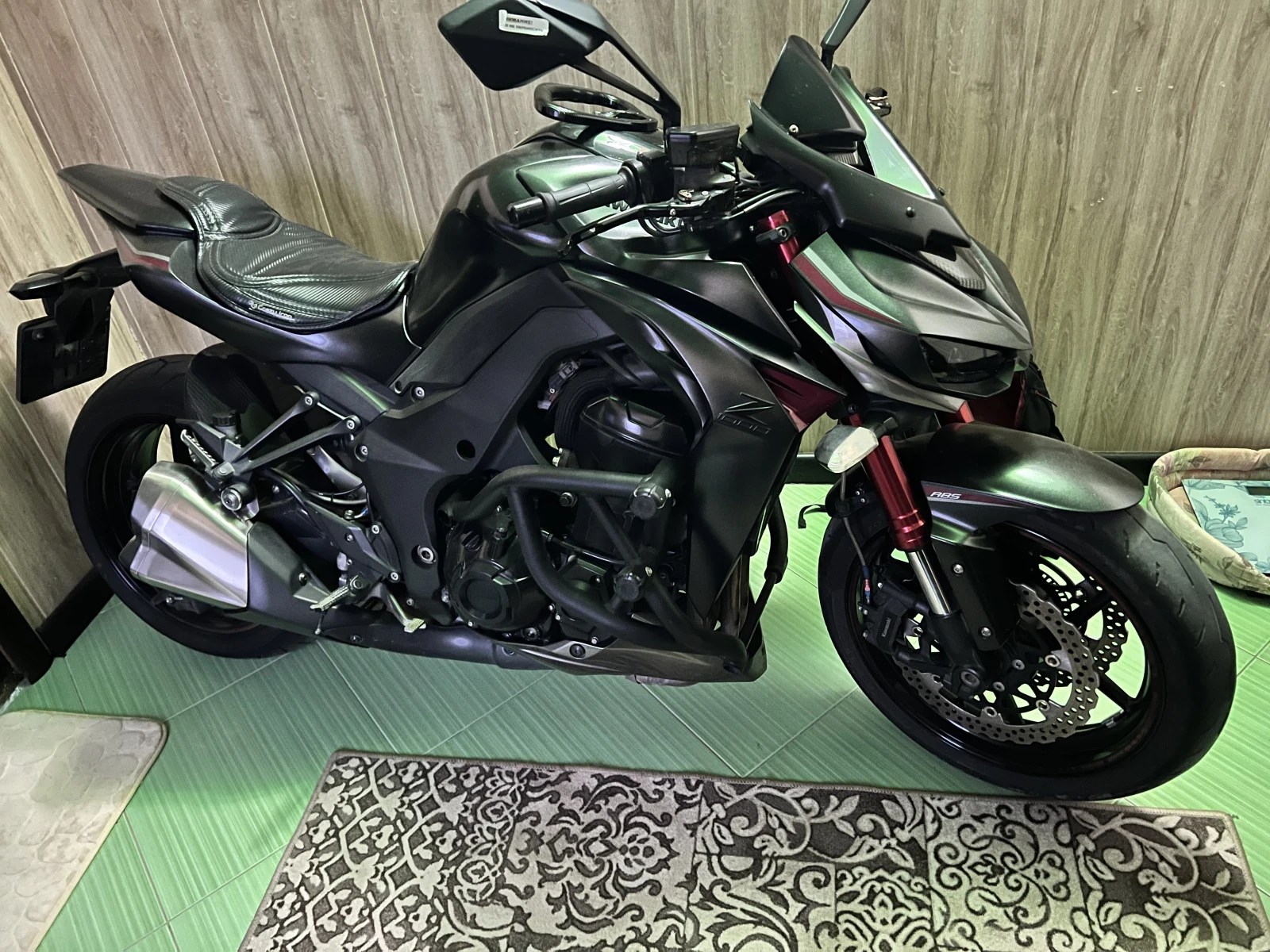 Kawasaki Z 1000, 2016г, Цепь привод, 6 передач