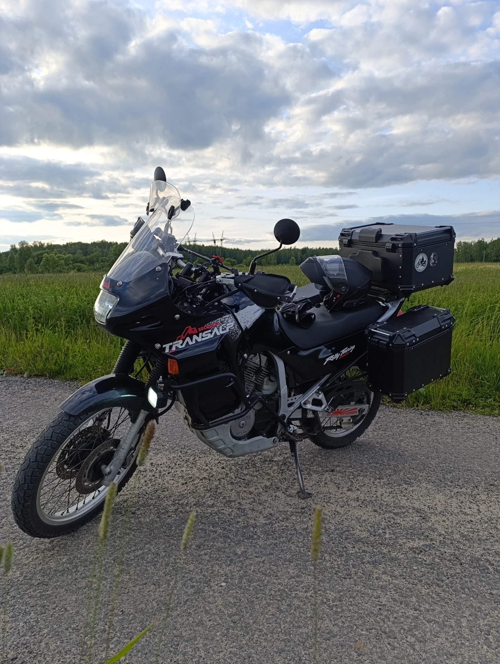 Honda XL600V Transalp, 1997г, Цепь привод, 5 передач