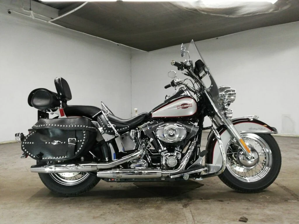 Harley Davidson Heritage, 2006г, Ремень привод, 6 прямых и задняя