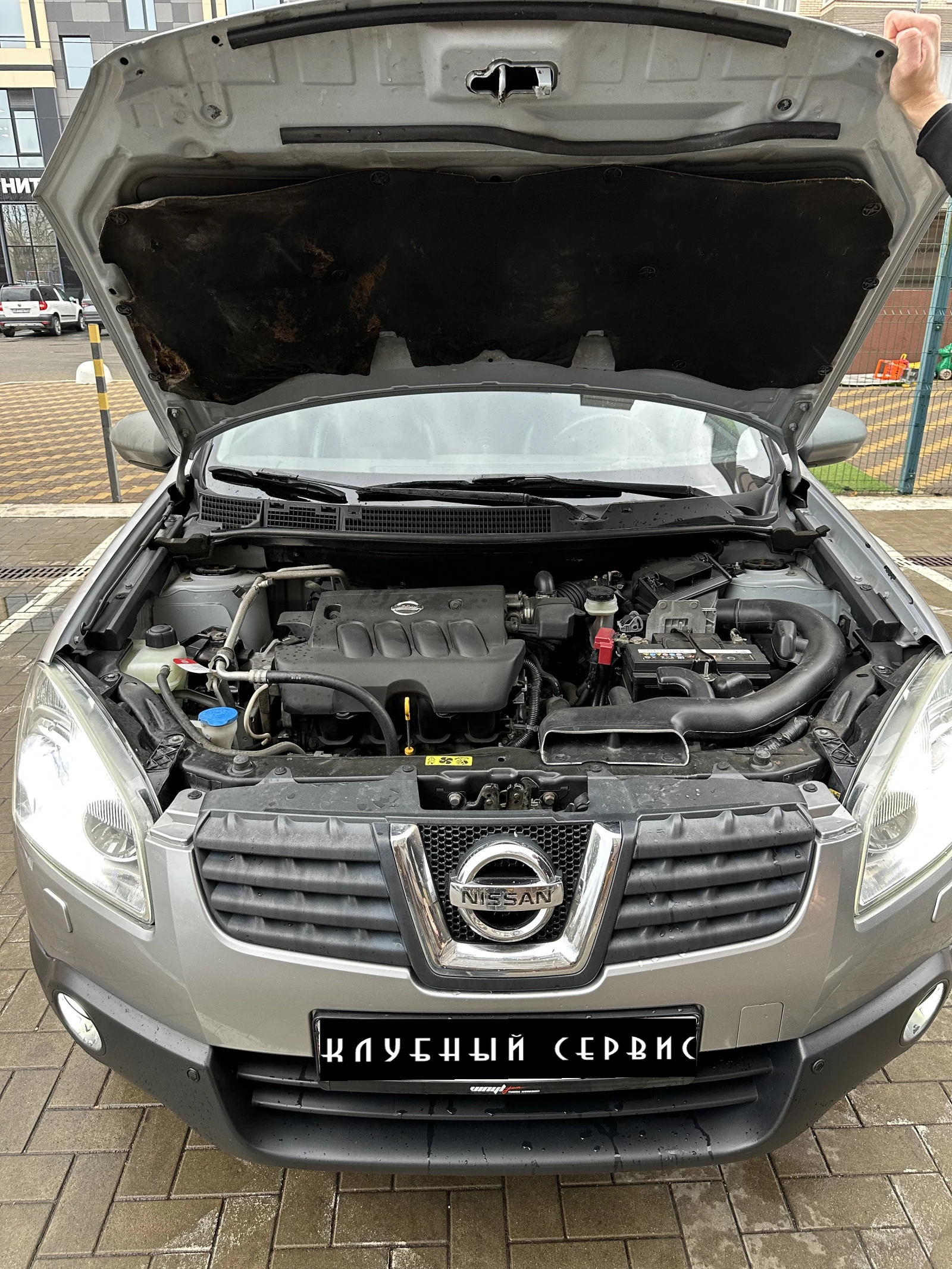 Nissan Qashqai, 2007г, передний привод, вариатор
