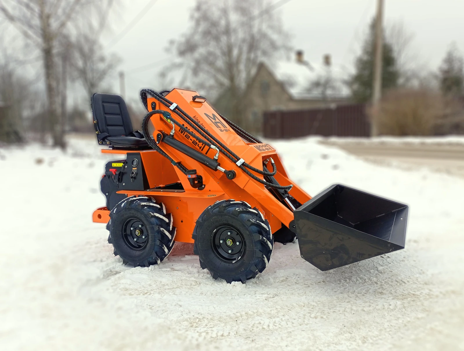 МиниП 2-30-колесный (бортоповоротные, гидроприводные.), 2025г