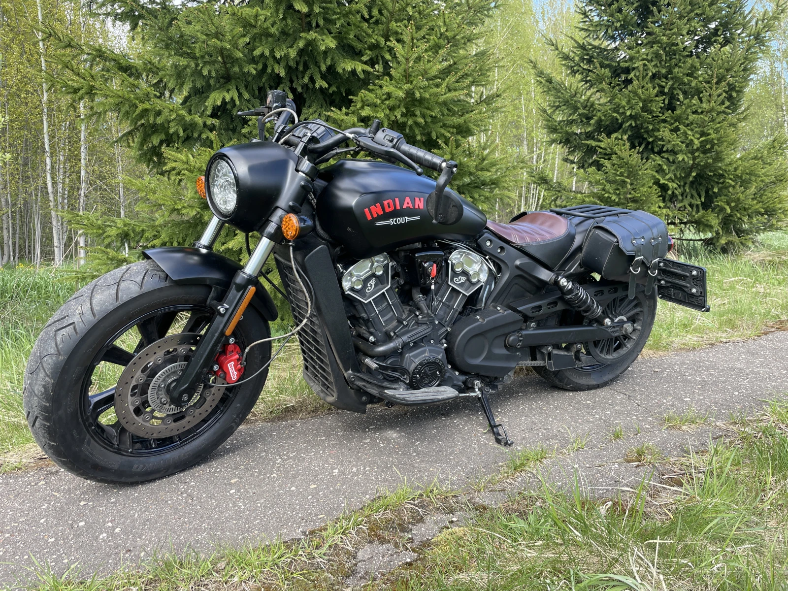 Indian Scout, 2018г, Ремень привод, 6 передач
