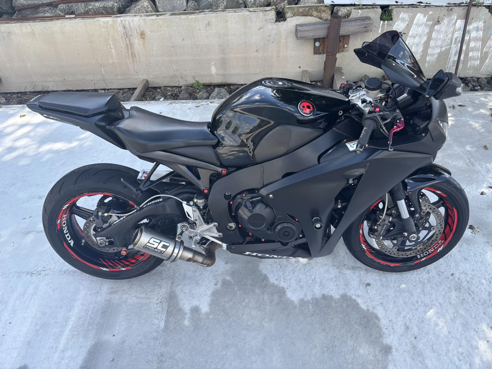 Honda CBR 1000 RR RA Fireblade, 2010г, Цепь привод, 6 передач