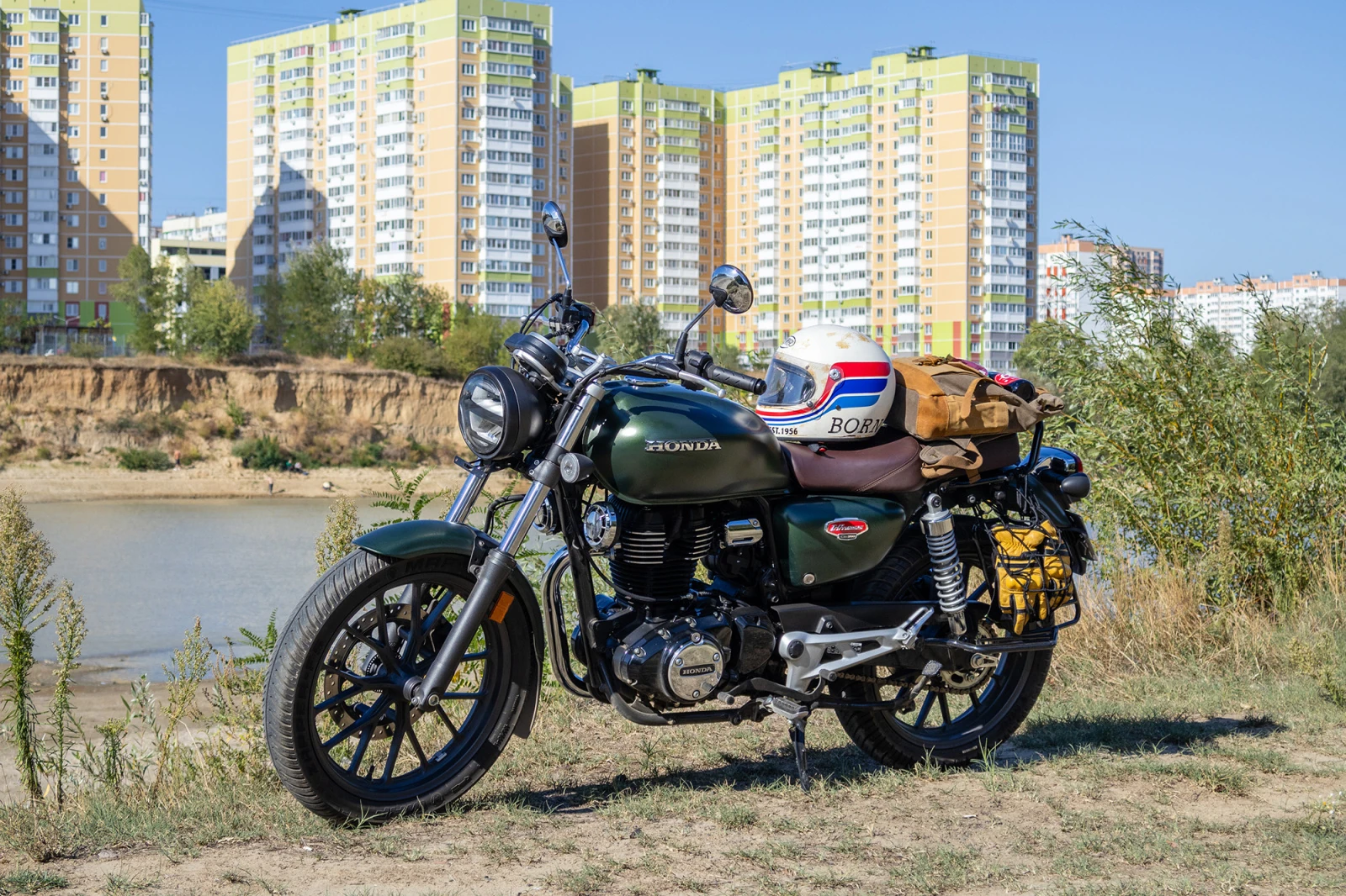 Honda CB 350, 2023г, Цепь привод, 5 прямых и задняя