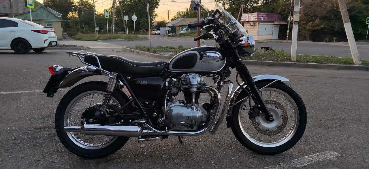 Kawasaki W 650, 2006г, Цепь привод, 5 передач