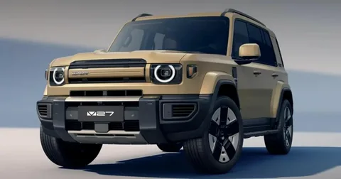 В Китае начались предзаказы на новый гибридный кроссовер Chery iCar V27 EREV.