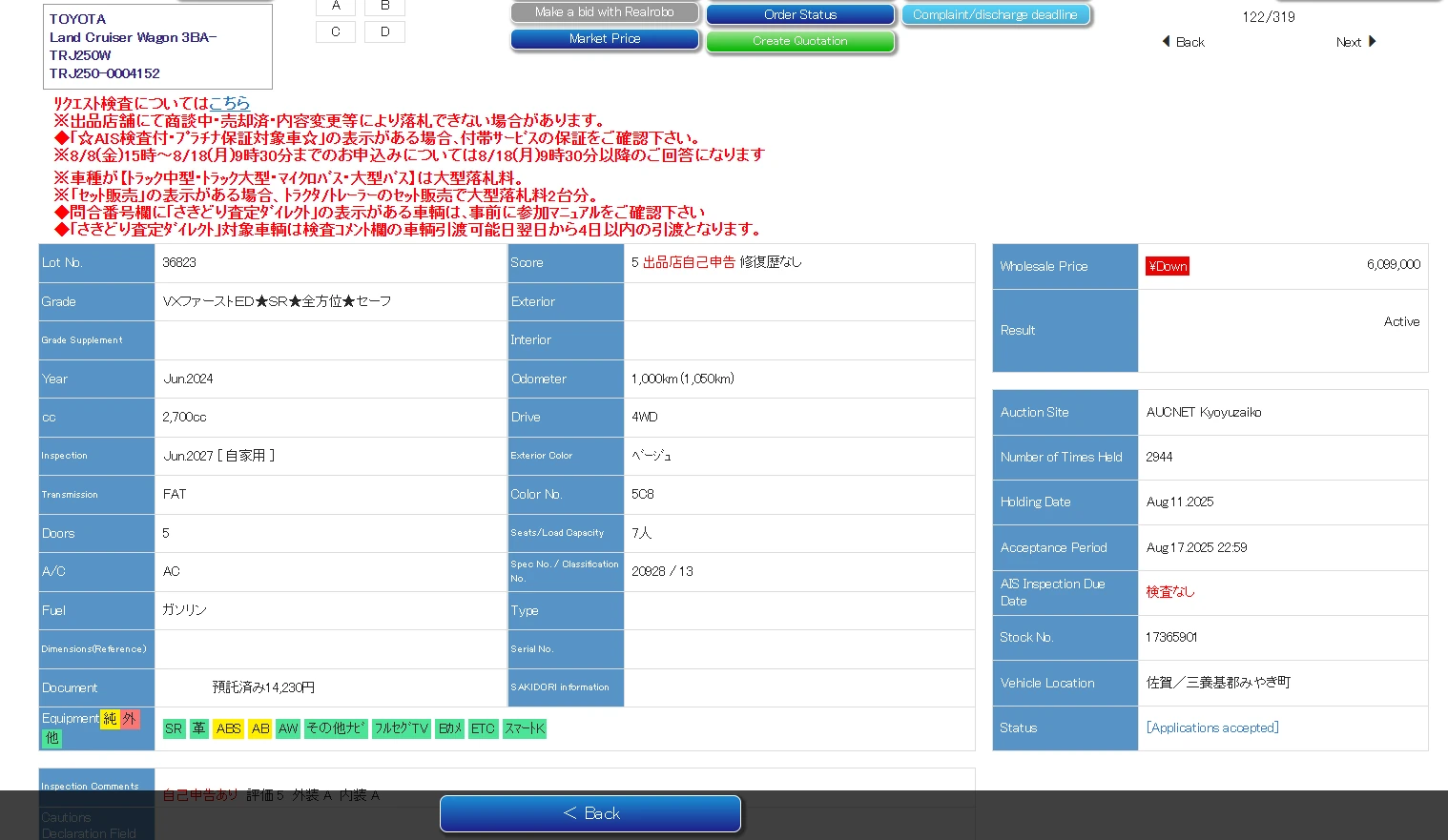 Toyota Land Cruiser Prado, 2024г, полный привод, автомат