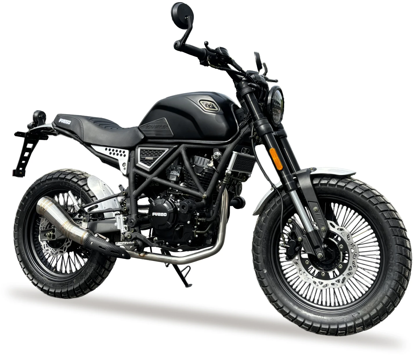 Fuego Scrambler 250, 2025г, Цепь привод, 6 передач