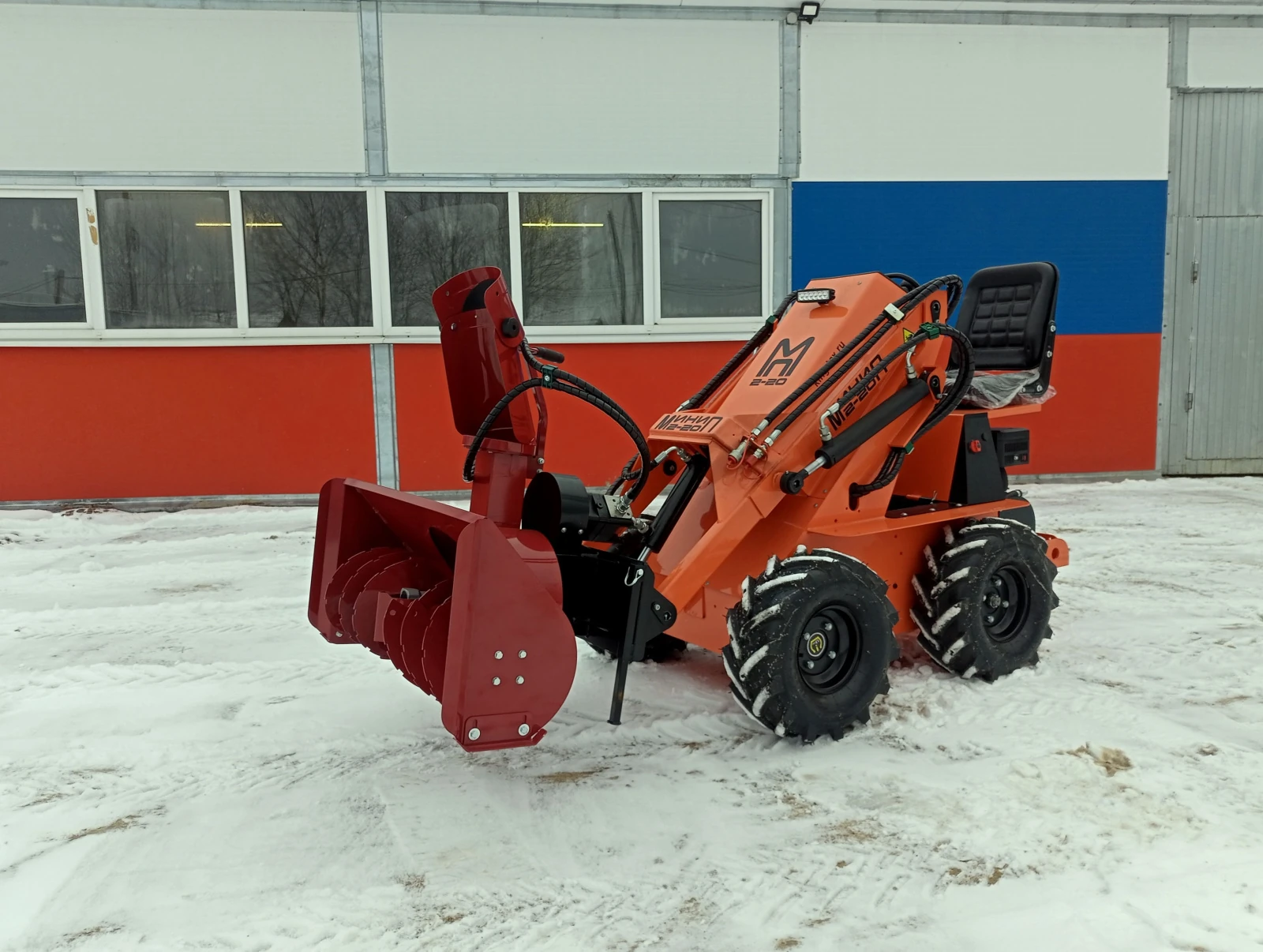 МиниП 2-20-колесный (бортоповоротные, гидроприводные), 2026г