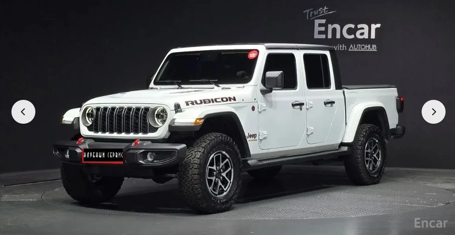 Jeep Gladiator, 2025г., полный привод, автомат