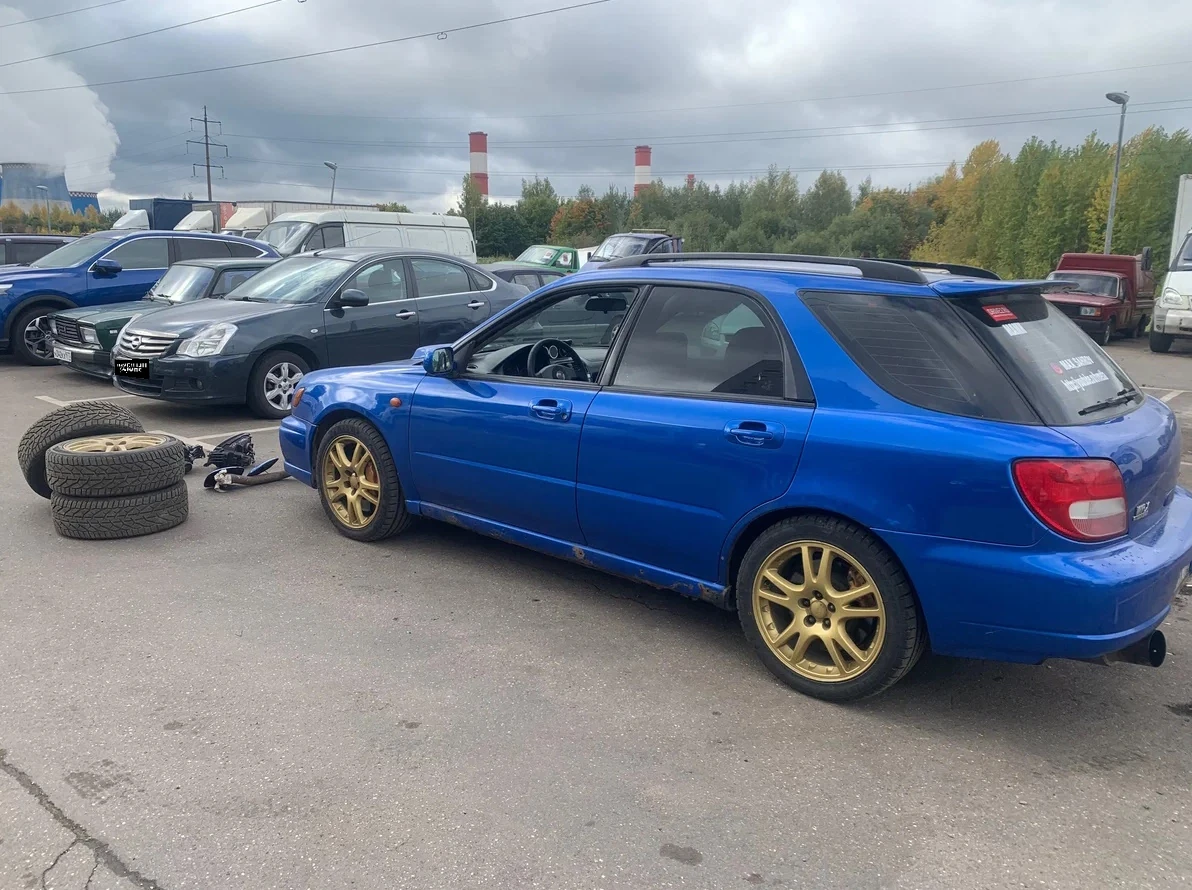 Subaru Impreza WRX, 2002г, полный привод, механика