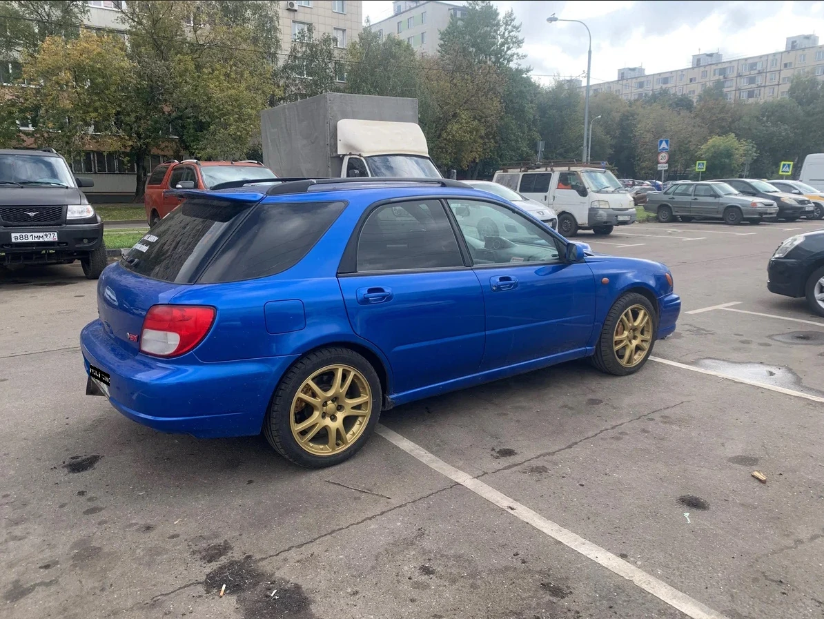 Subaru Impreza WRX, 2002г, полный привод, механика