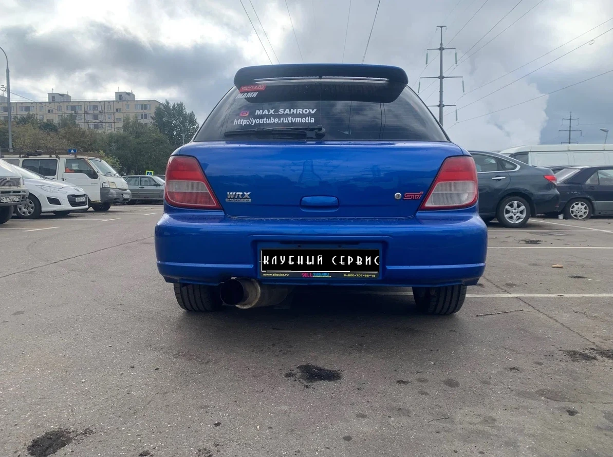 Subaru Impreza WRX, 2002г, полный привод, механика