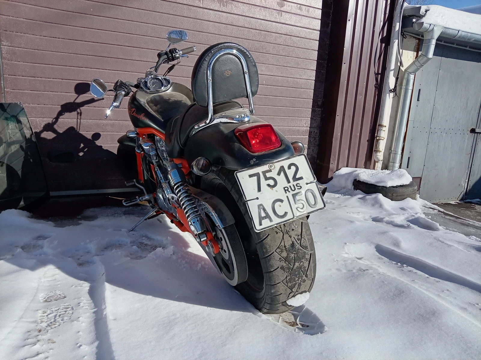 Harley Davidson V Rod, 2004г, Ремень привод, 5 передач