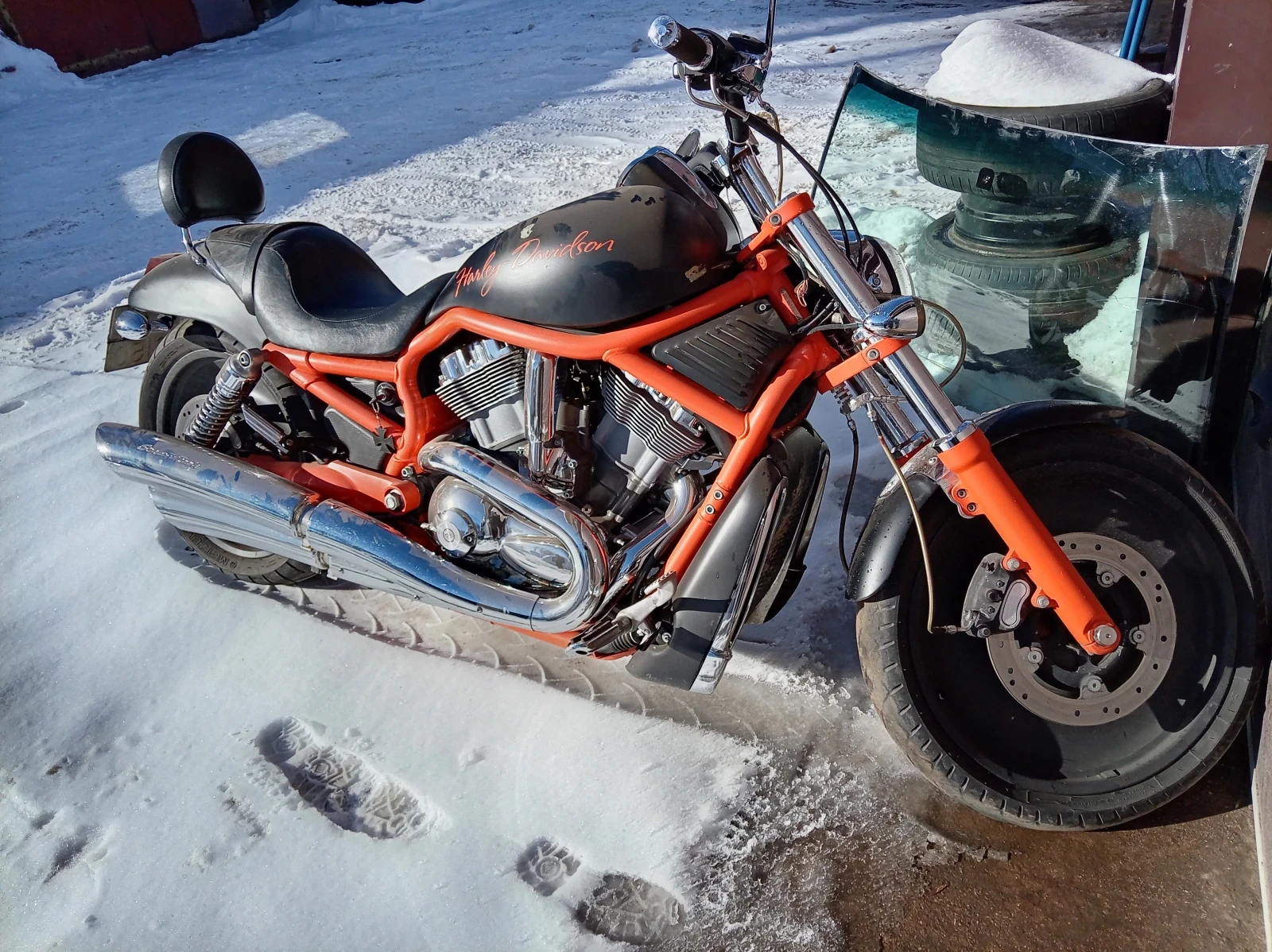 Harley Davidson V Rod, 2004г, Ремень привод, 5 передач