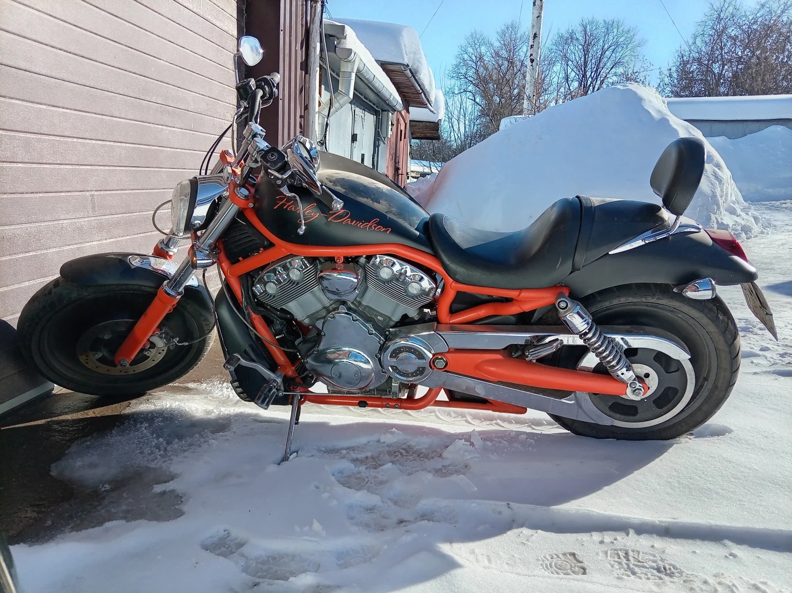 Harley Davidson V Rod, 2004г, Ремень привод, 5 передач