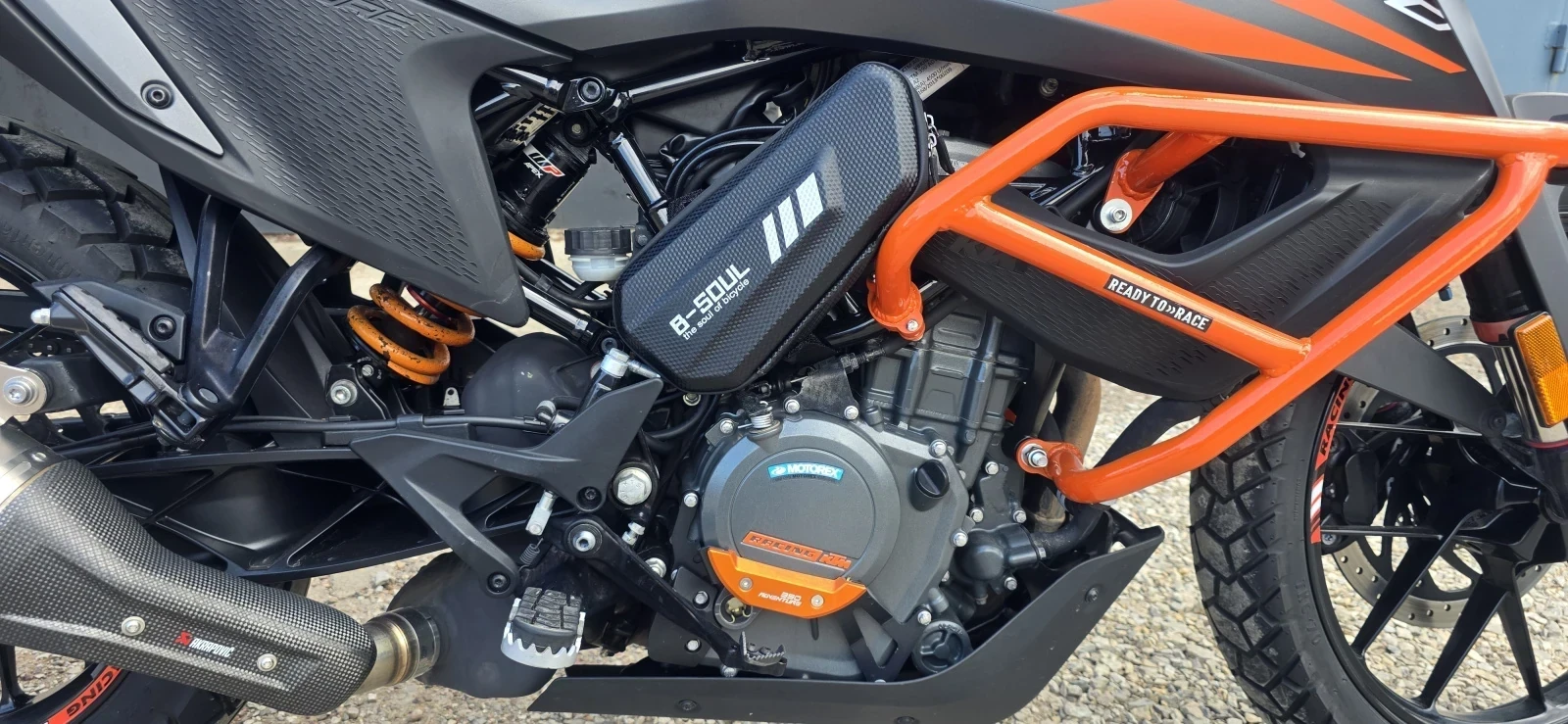 KTM 390 Adventure, 2020г, Цепь привод, 6 передач