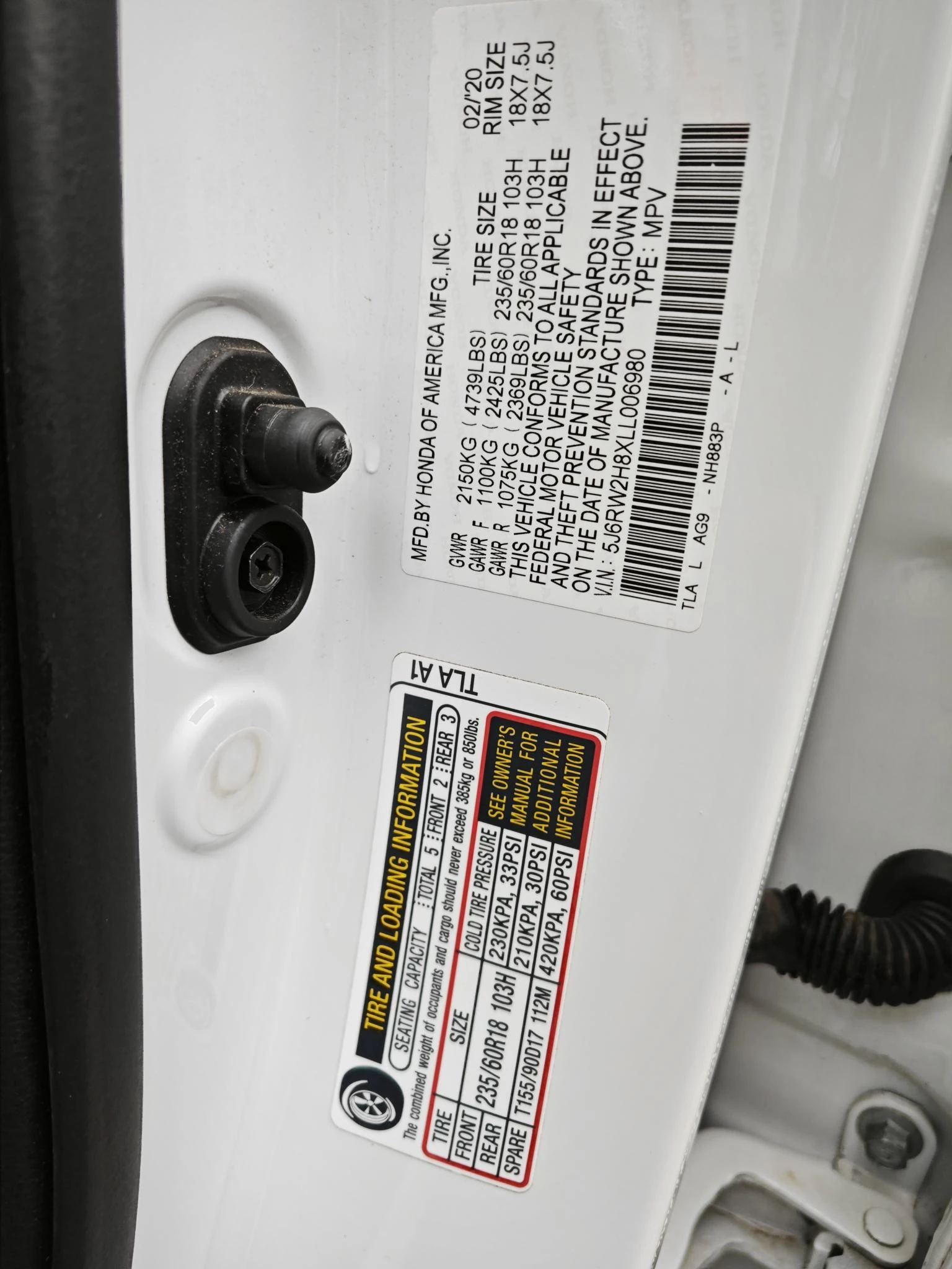 Honda CR-V, 2020г, полный привод, вариатор