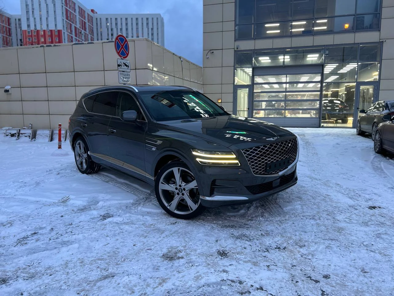 Genesis GV80, 2020г., полный привод, автомат