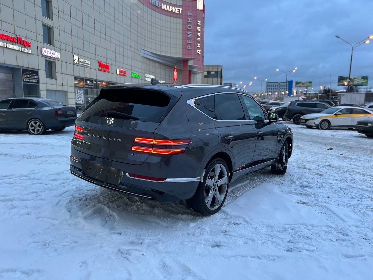 Genesis GV80, 2020г, полный привод, автомат